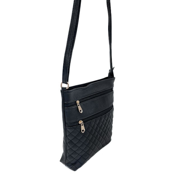 MZ Mode Skuldertaske Black Svart