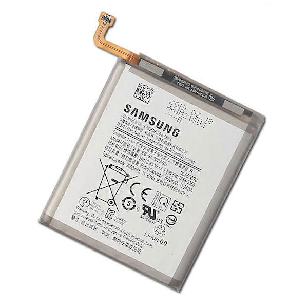 EB-BA202ABU 3000mAh Batteri Udskiftning til Samsung Galaxy A20e (W)