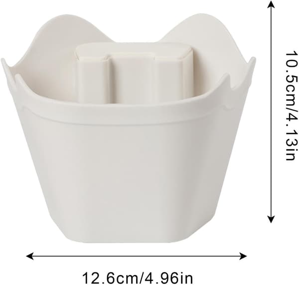 Multifunktionel non-stick beholder til opsamling af kaffegrums. Til opbevaring, komprimering og opsamling af kaffegrums. (W)