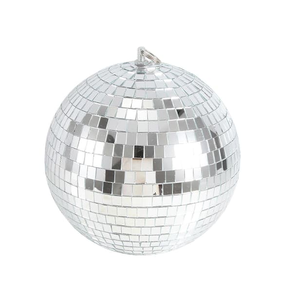 Farverig Scenebelysning Effekt 8 Tommer 20cm Disko Spejl Glitterkugle (Fww)
