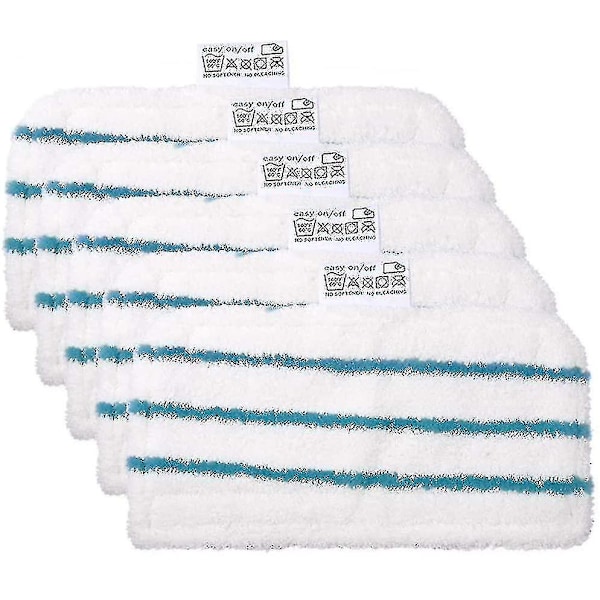 5 Vaskbare Mikrofiber Puder til Black & Decker Dampmopper [fw}