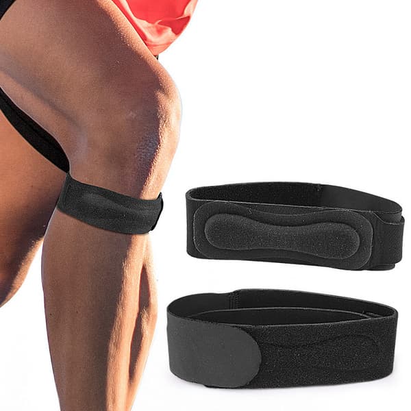Silikonknästöd 2-pack för aktiva sporter