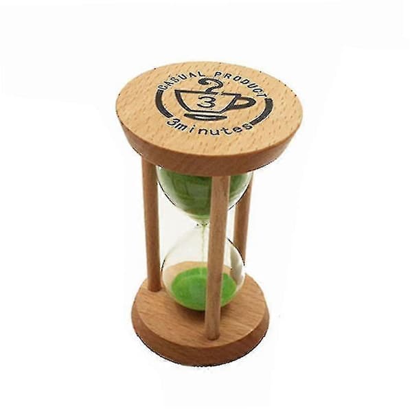 Timeglass 30 sekunder+1 + 2 + 3 + 5 +10 minutters timer dekorasjon (Fww)