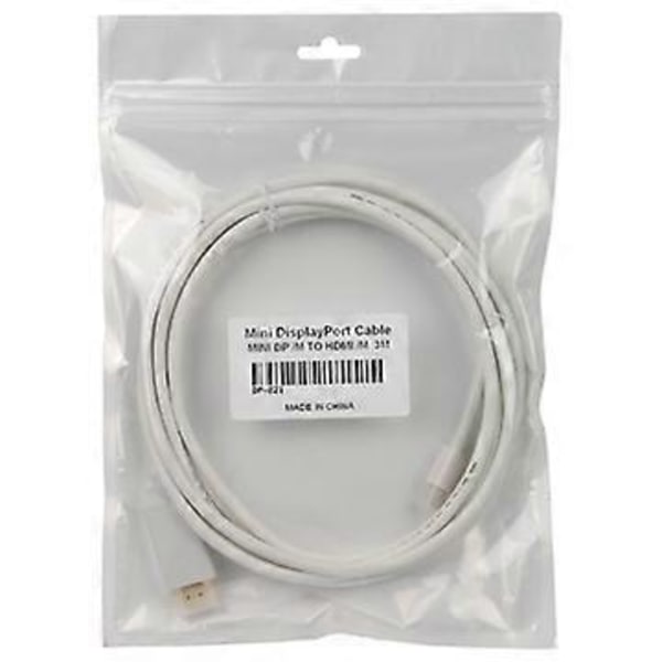 Thunderbolt-portti HDMI-kaapeliin M/M, pituus: 3 m / 10 jalkaa (V)