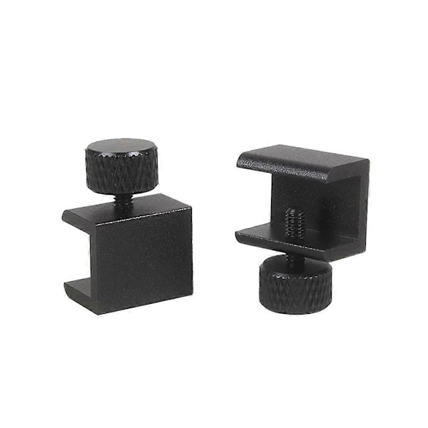 4 stk. Glas Seng Clips Klemmer Justerbar Aluminium 3D Printer Opvarmet Seng Fiksering (B)
