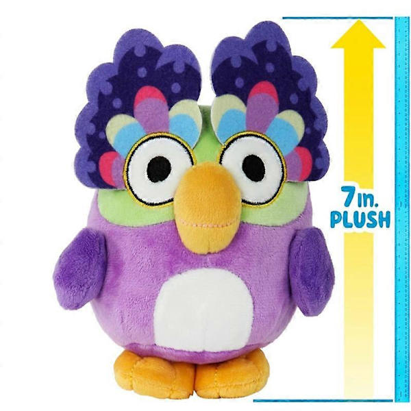 BLUEY Friends Chattermax Plyschdjur Mjuk Leksak Baby Plyschdjur, Djurdockor, Födelsedagspresenter för Flickor, Lugnande Små Dockor1 Julgåva