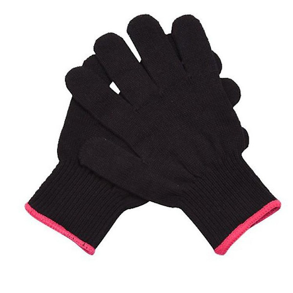 Poistomyynti Advancethy Lämmönsuojakäsine Kampaajalle Lämmönkestävä Käsine hiuksille fw Hot Pink