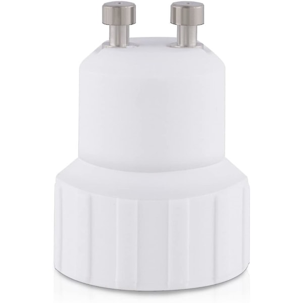 4x Sockeladapter - GU10 till E14 Sockelomvandlare - Bajonettbas Lampfäste Adapter för Halogen LED-lampa