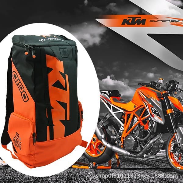 Offroad-moottoripyöräreppu - KTM-kaksoisolkareppu