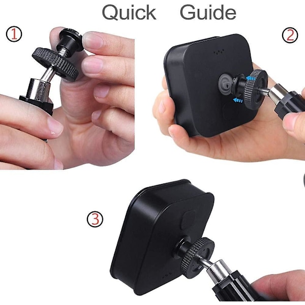 3-pack Justerbar Väggfäste för Blink Xt2 Blink Mini Inomhus/Utomhus Säkerhetskamera [FW]