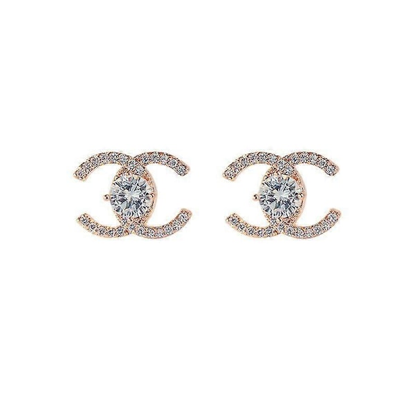 Dame High-end Zircon Små Duft Style Øreringe (W)