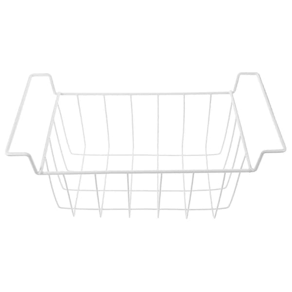 Rektangulär Fryskorg i Järn 45x22x20cm Vit