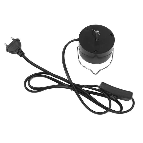 Vindspinner med elektrisk motor og EU-plugg, 220V, plast