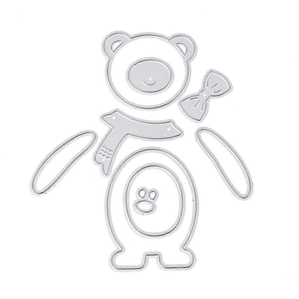 Julepynt Die Cut Former til Scrapbooking og Kortfremstilling