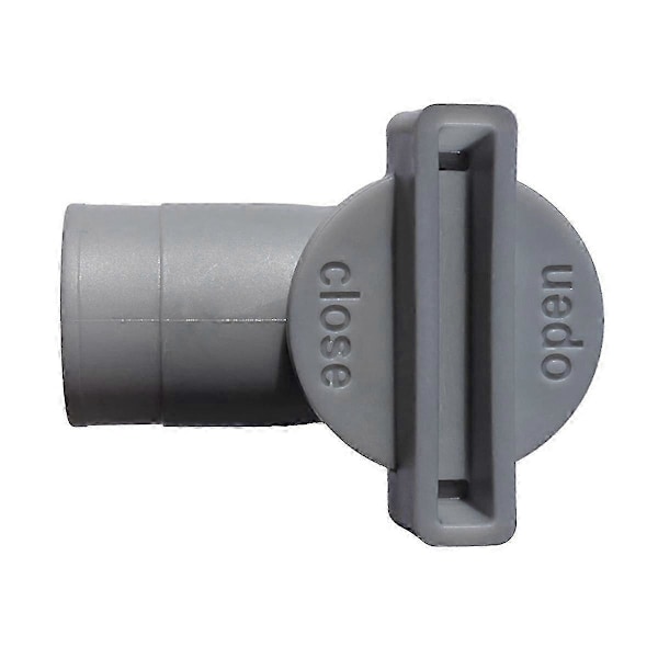 PVC Pool Slange Adapter 32mm Pool On/Off Stempelventil Lækagesikker Forseglet Udskiftning til Udendørs Udstyr (W)