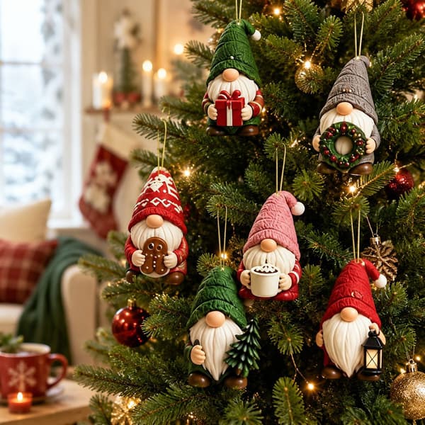 Dekorativ samlargnomfigur – Adventskalender 2026 (W)