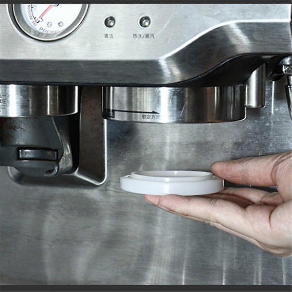 Duschskärm & Silikon Ångring 54mm Kompatibel för Sage Espressomaskiner (W)