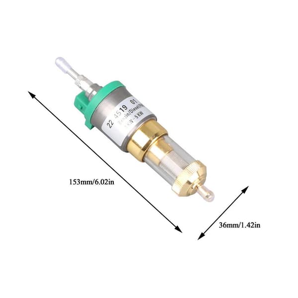 Hiljainen 12 V polttoainepumppu Eberspacher-lämmittimelle U8