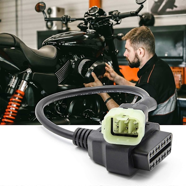KTM 6-nastainen - 16-nastainen adapterikaapeli moottoripyörään (L)