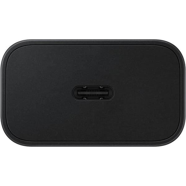 SAMSUNG 25W Hurtig USB-C Vægoplader, Kabelfri, Sort