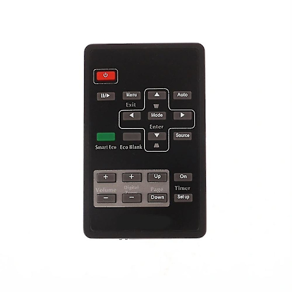 1 stk fjernkontroll for BENQ projektor MP515 510 514 513 MS614 Svart [FW]