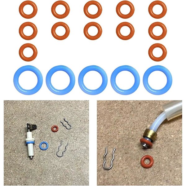 17 stk pakninger for Gastroback Solis Breville Sage BES920 BES900 espressomaskin (FMY) (W)