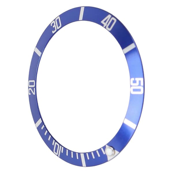Professionell klockring-insats för armbandsur, reservdel för klockring, blå (w)