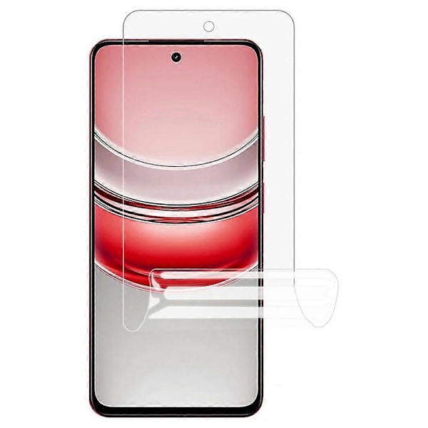 Realme 14x 5G C55 4G PET-kalvo Täysi peittävyys HD Kirkas Näytönsuoja (W)