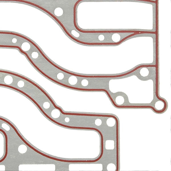 2st Utombords Avgaser Inre Kåpa Plast 63v 41112 A0 Båtmotorgasket För 2-takts 15hk Motormotor (W)