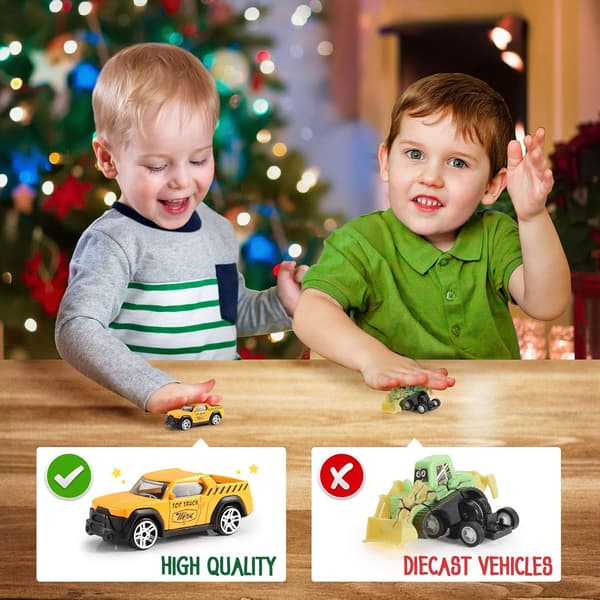 Bil Adventskalender för Barn (2-6 År) - 24 Gåvor