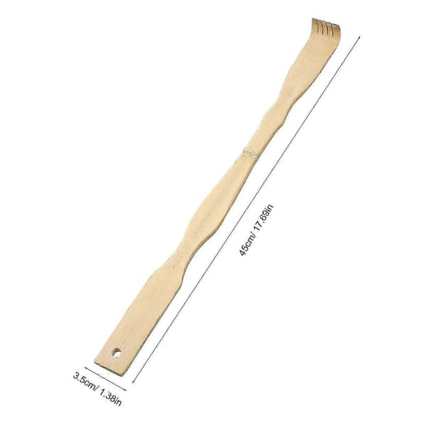 Ryggkliar i bambu med långt träskaft, 3-pack för män och kvinnor