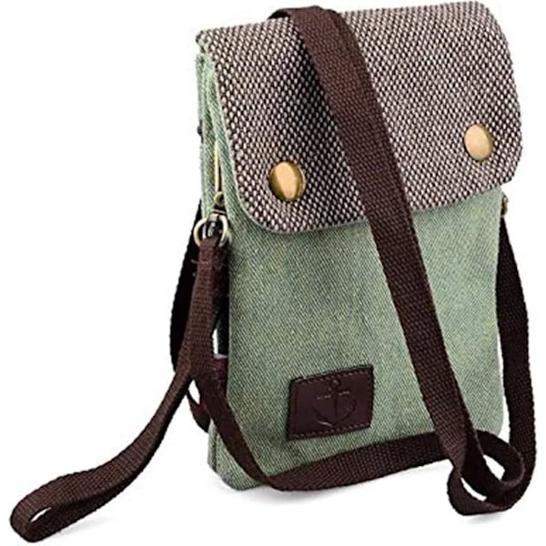 Canvas Universal -puhelinlaukku - Olkalaukku - Mini Messenger -laukku (L)