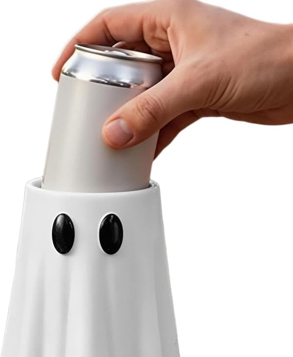 Dekorative spøgelsesærmer til Halloween-dåser, genanvendelige og søde, 3D-printet. (W)