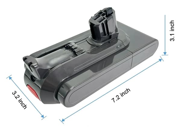 Batteri 25,2 V 3000 mAh för Dyson V11 SV17 dammsugare