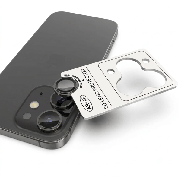 Skyddsglas för kameraobjektiv till Apple iPhone 16/16 Plus med applicator