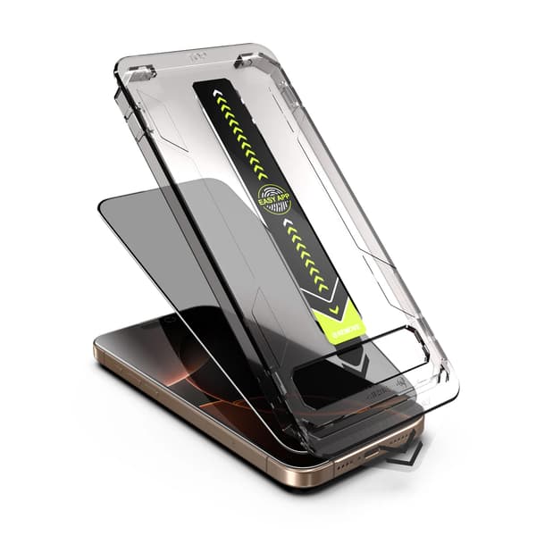 2-pack Härdat 9H-skyddsglas för Samsung Galaxy S24 Ultra med monteringsram