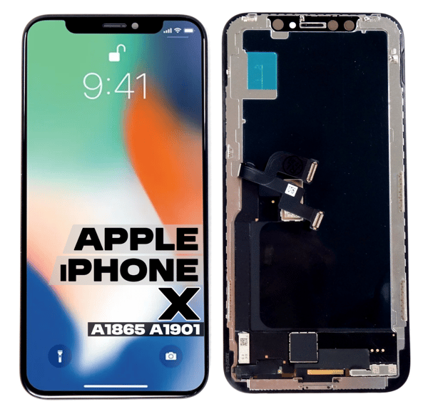 LCD-skärm med pekskärm och digitizer för iPhone X, TFT, 3D Touch