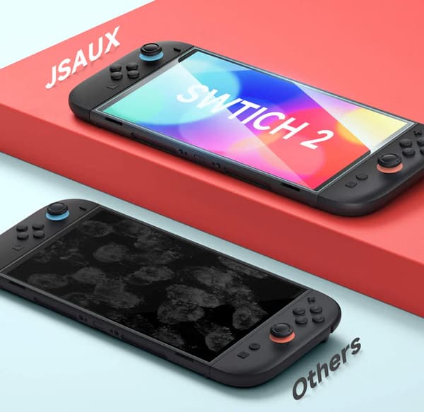 9H JSAUX 2st antireflexbehandlat matt skyddsglas för NINTENDO SWITCH 2