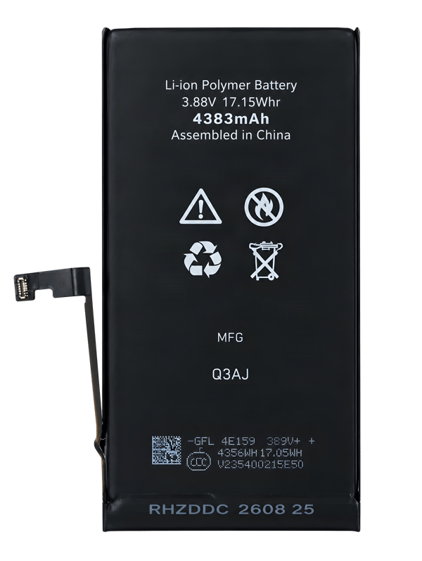 Batteri till Apple iPhone 15 Plus 4383 mAh Diagnostic