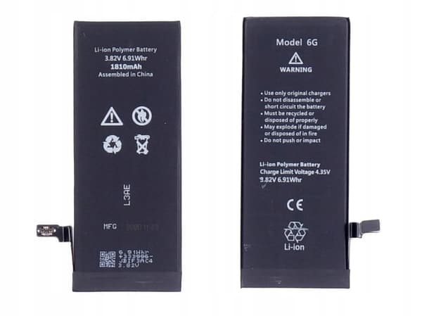 Batteri 1810 mAh för Apple iPhone 6 A1549/A1586 med verktyg och tejp