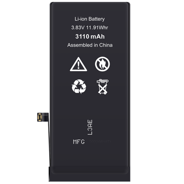 Batteri till Apple iPhone 11, 3110 mAh med lim