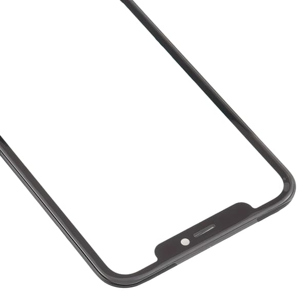 Skärmglas med touch, ram och OCA-lim för iPhone 11, lång flex, utan IC-kontroller