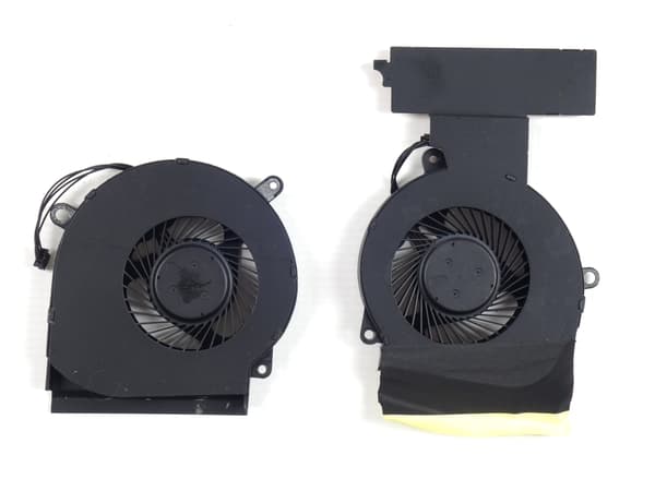 HP Omen 15-DC CPU/GPU-fläktar vänster och höger L30204-001 L30203-001