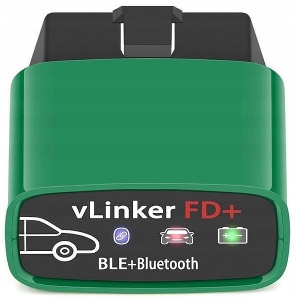 Vgate vLinker FD+ BT 4.0 OBD2-diagnosadapter för Ford/Mazda – FORScan, iOS/Android