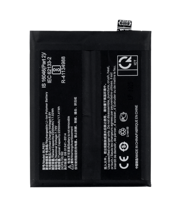Batteri BLP821 4500 mAh för OnePlus 9 med monteringstejp