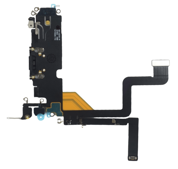 Laddningsport med flexkabel till Apple iPhone 14 Pro (A2890), originaldel