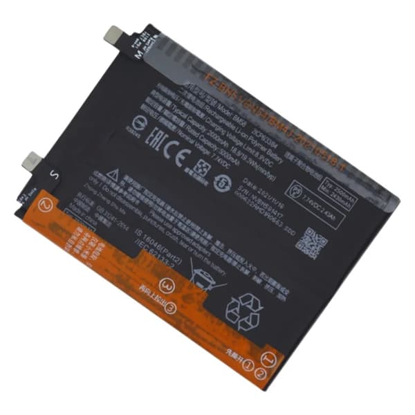 Batteri Xiaomi Mi 11T/11T Pro BM58 2500 mAh 7,74 V med monteringstejp