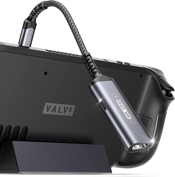 JSAUX 2-i-1 USB-C till HDMI-adapter och PD-strömförsörjning 100W max HB0201