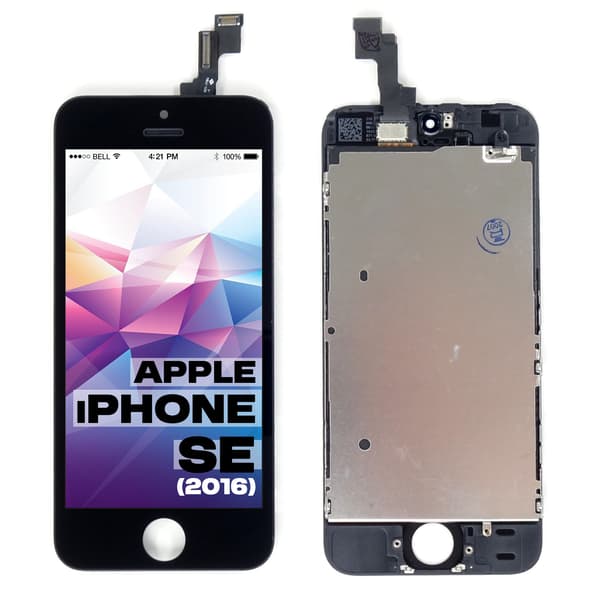Original Retina-display för Apple iPhone SE/5S, svart, 4 tum