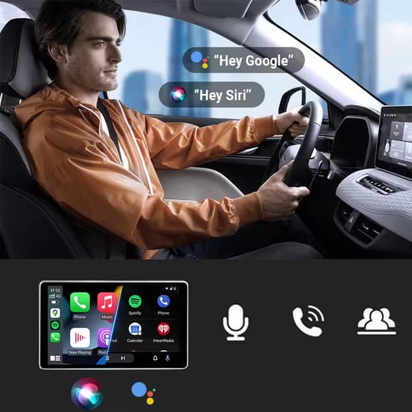 Trådlös adapter TB NANO för Apple CarPlay / Android Auto Transparent